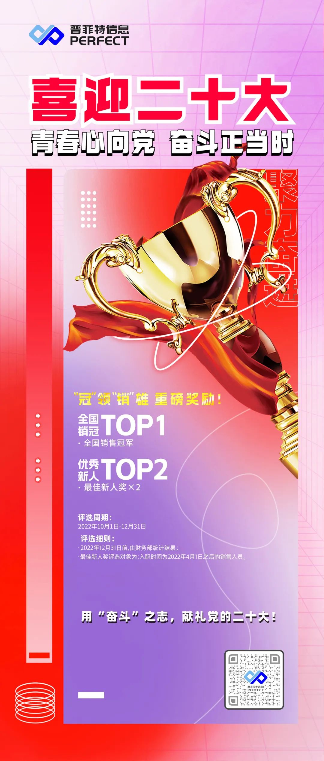 普菲特信息|喜迎二十大 青春心向黨 奮斗正當時 普菲特信息|喜迎二十大 青春心向黨 奮斗正當時